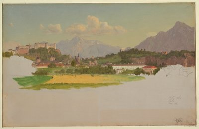 Salzburg, Austria by Frederic Edwin Church